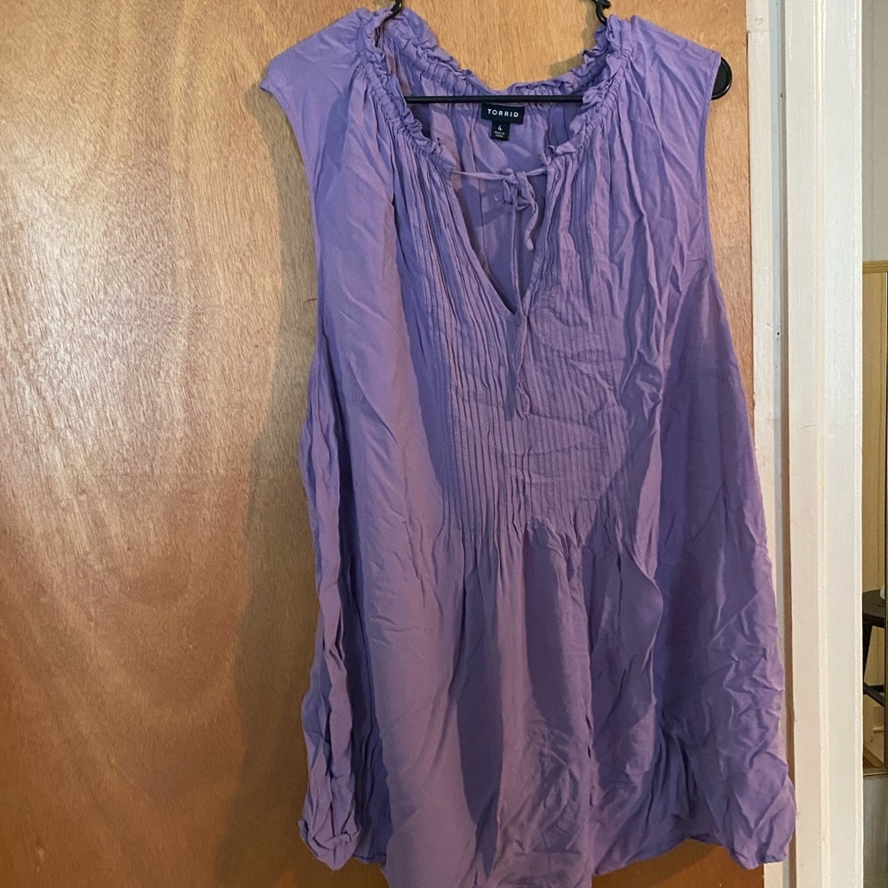 Torrid Purple shirt